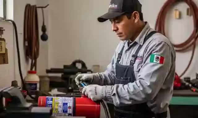 Servicio de recarga de extintores certificada a domicilio en CDMX - agentes de calidad garantizada