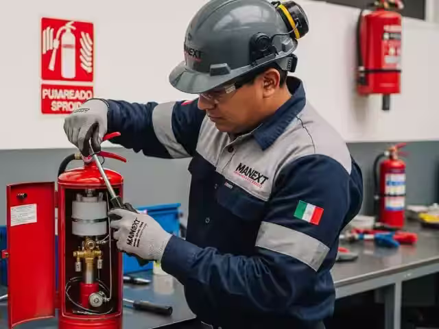 Mantenimiento Correctivo de Emergencia de Extintores