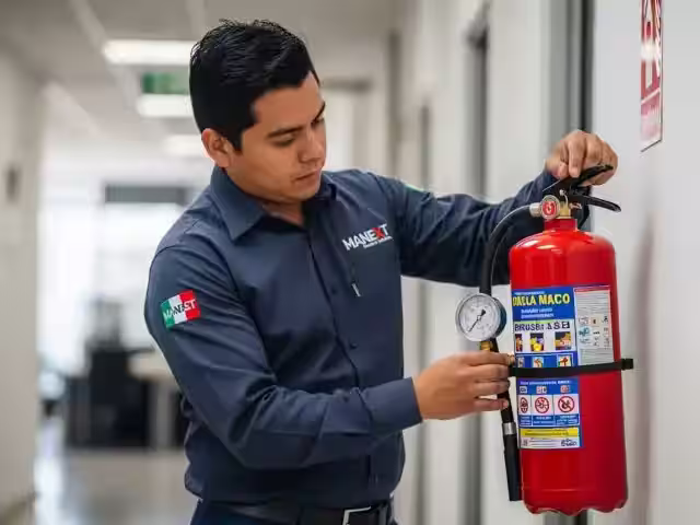 Mantenimiento Preventivo Trimestral de Extintores