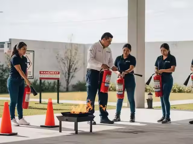Capacitación en prevención y combate de incendios con formación de brigadas - constancias DC-3 oficiales válidas ante STPS