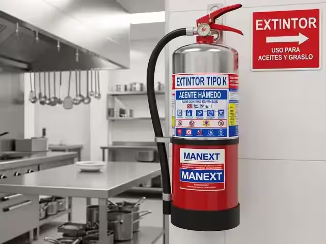 Extintor de Agentes Limpios