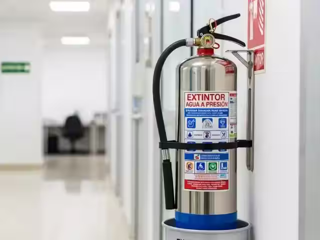 Extintor de Agua a Presión