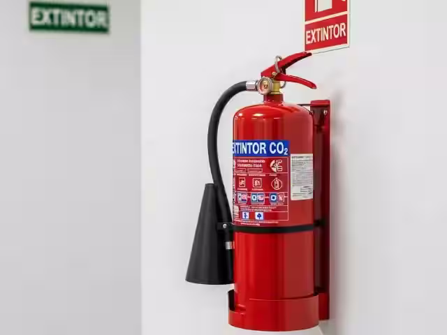 Extintor de Dióxido de Carbono CO2
