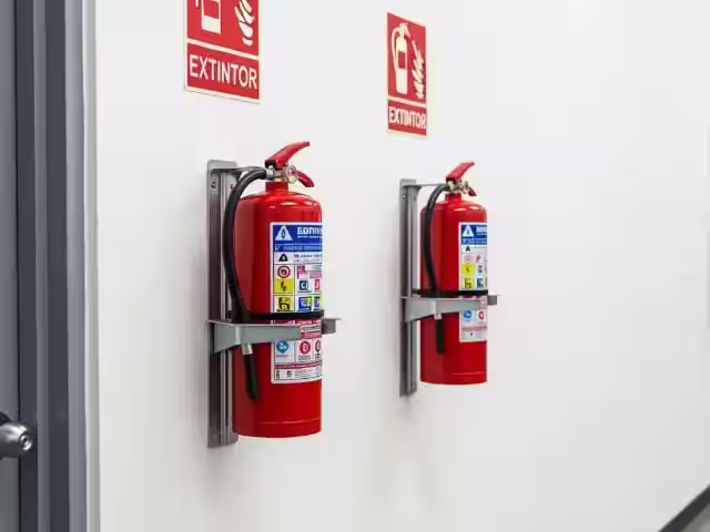 Soportes y Bases para Extintores Certificados